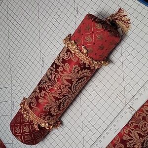 Renaissance Pillow Neckroll 6.5" x 24" Style #1250 Accent‎ Pillow NIB #2